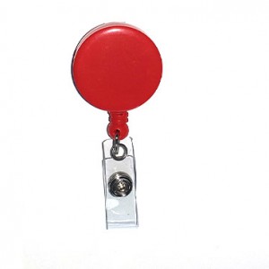 Badge reel Red